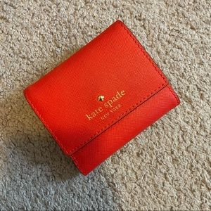 Red Kate Spade Wallet